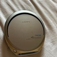 Lettore cd e mangia cassette sony