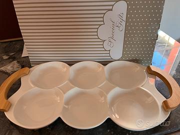 Set in porcellana per antipasti