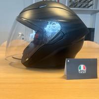 Casco Jet - AGV - mod. K5 col. nero grigio - mis S