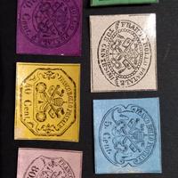 serie completa Stato pontificio 1867