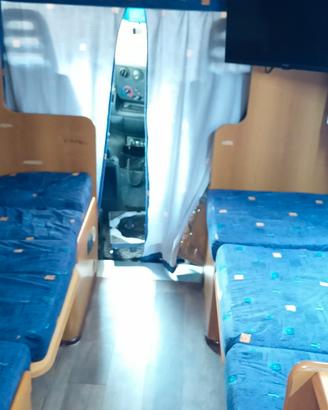 Mansardato Iveco Muller Texas 7 posti  letto 
