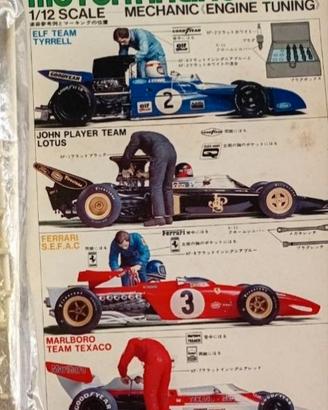 Kit TAMIYA Meccanico F1 anni 70 scala 1/12