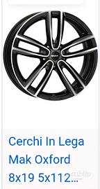 Cerchi in lega 19 pollici ET55 5x112