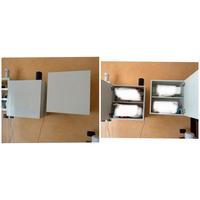 Cubi e colonna contenitori soggiorno lucidi