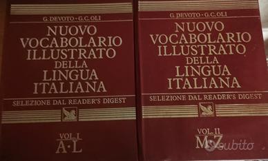 n. 2 Volumi vocabolario lingua italiana