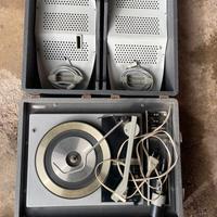 giradischi portatile vintage