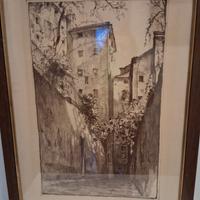 Quadro  vecchia Genova 