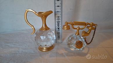 miniature cristallo vintage