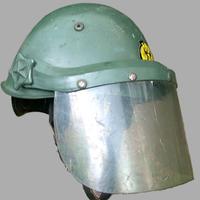 elmetto italiano tipo M33 Polizia ordine pubblico