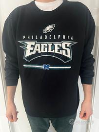Felpa Philadelphia Eagles NFL Reebok uomo L origi