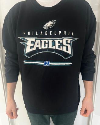 Felpa Philadelphia Eagles NFL Reebok uomo L origi