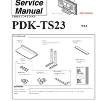 Pioneer PDK-TS23 supporto tv