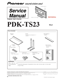 Pioneer PDK-TS23 supporto tv