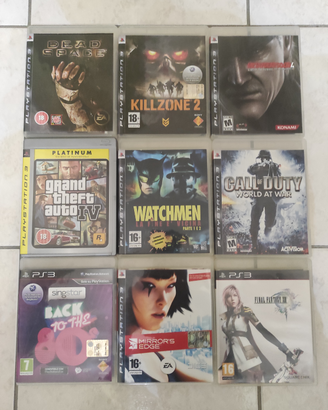 Giochi PS3 originali
