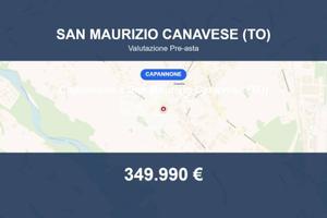 Immobile in asta di 624 m² a San Maurizio Canavese