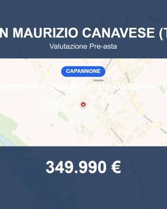 Immobile in asta di 624 m² a San Maurizio Canavese