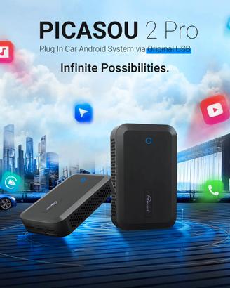 Ottocast Ai Box Carplay Android Auto Picasou 2 Pro