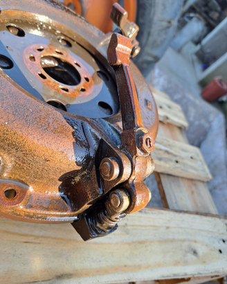 Trattore fiat 415 gruppo doppia frizione