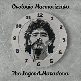 Orologio Maradona effetto marmo