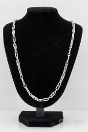 Collana Vintage Lunga Argento 800