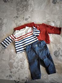 Completo 3 pezzi maschietto
