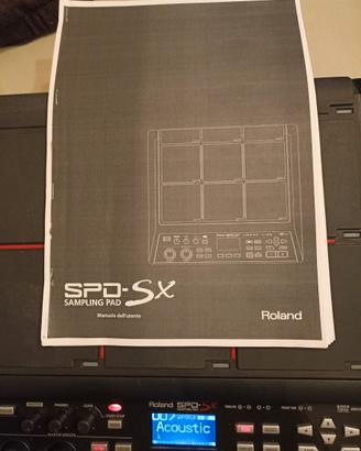 Roland SPD SX sampling pad