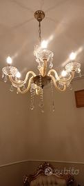 Lampadario in cristallo
