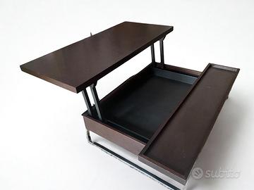 Tavolino da salotto alzabile