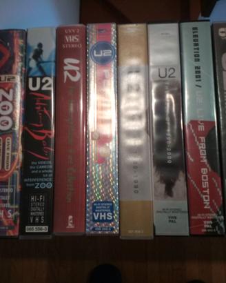 u2 9 vhs 2 dvd raccolta video originale