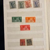 Lotto francobolli colonie