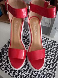 scarpa da donna n 37 con tacco largo