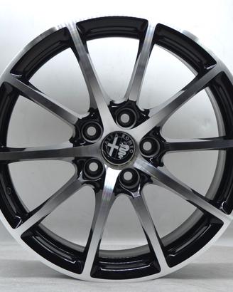 4 Cerchi da 17' in Lega - Alfa Romeo - Giulia Giul