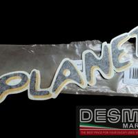 Adesivo "Planet" Cagiva planet Blu giallo