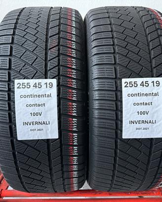 2 gomme 255 45 19 CONTINENTAL INVERNALI