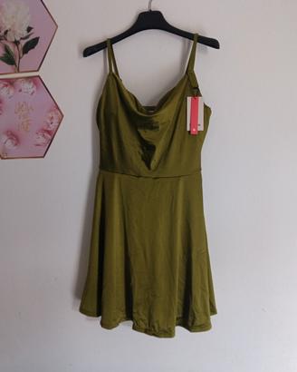 clothes Abito verde oliva elegante - Nuovo con car
