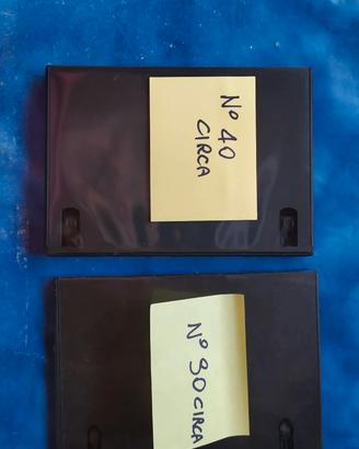 custodie CD-DVD nere 15 e 7 mm