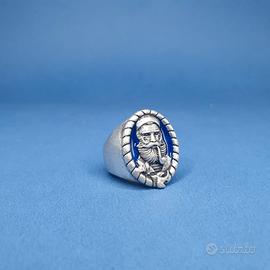 ANELLO VINTAGE PIETRO FERRANTE MARINAIO CON PIPA