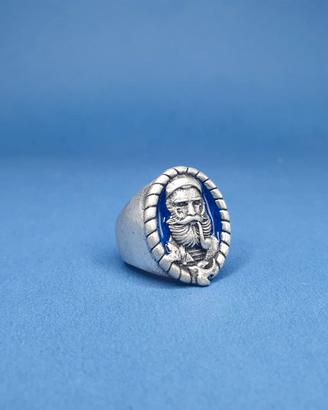 ANELLO VINTAGE PIETRO FERRANTE MARINAIO CON PIPA