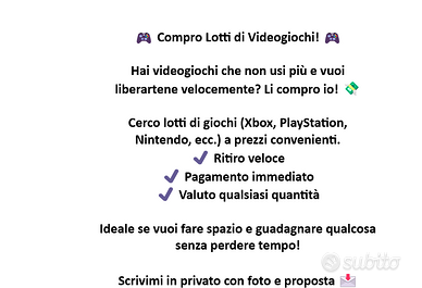 videogiochi playstation nintendo xbox c.erco