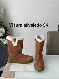 Stivaletto Geox alto scamosciato