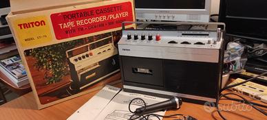 Radio cassette recorder Triton