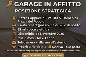 GARAGE O DEPOSITO•POSTI LIMITATI