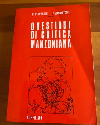 Questioni di critica manzoniana