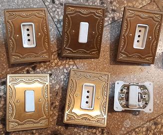 PLACCHE E INTERRUTTORI VINTAGE