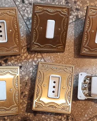 PLACCHE E INTERRUTTORI VINTAGE