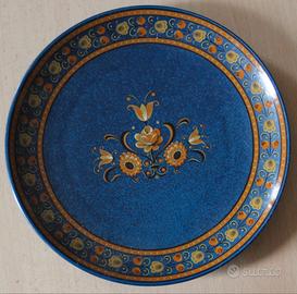 piattino decorativo vintage stile folk