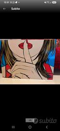 Stampa in Stile Pop Art anni 90