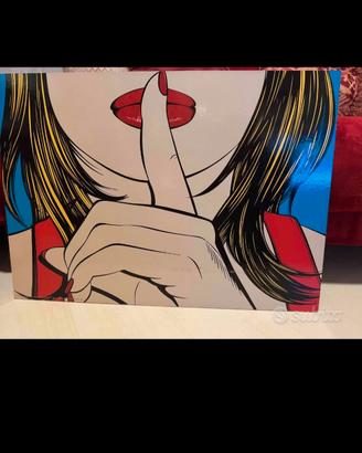 Stampa in Stile Pop Art anni 90