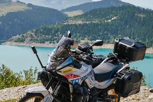 Honda XL 750 Transalp custom con KIT SOSPENSIONI