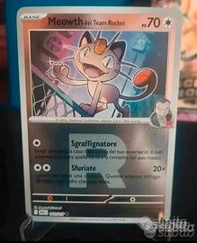 Meowth del Team Rocket 161/217 reverse